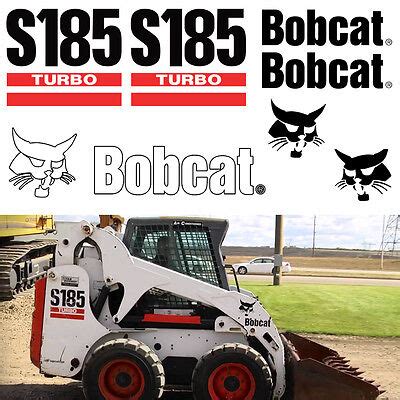 skid steer sticker|replacement bobcat decals.